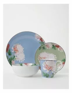 Heritage Chrysanthemum 16pc Dinner Set