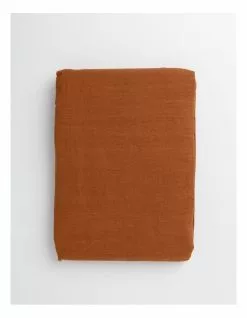 Australian House & Garden Fringed Linen Tablecloth Earth -Dining Shop 864791920 3 720x928