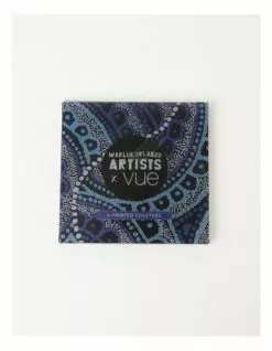 Warlukurlangu Artists x Vue Snake Vine dreaming Coasters Set of 4 -Dining Shop 865642330 3 720x928