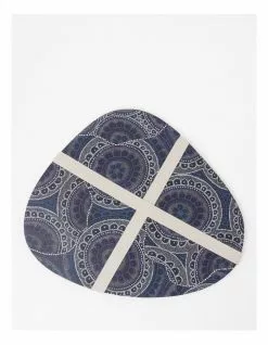 Warlukurlangu Artists x Vue Snake Vine Dreaming Placemats Set of 4 -Dining Shop 865642420 4 720x928