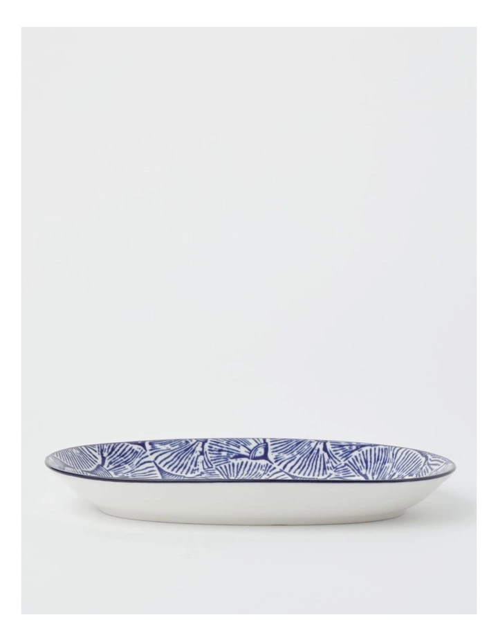 Vue Goro 23.5cm Oval Plate in Blue 2 Vue Goro 23.5cm Oval Plate in Blue - Image 2