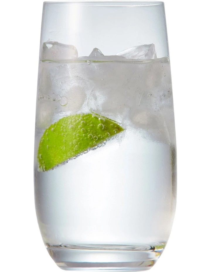 Salt&Pepper Cuvee Set Of 6 Highball Glasses 6 Salt&Pepper Cuvee Set Of 6 Highball Glasses - Image 6