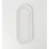 Heritage Lace Carved 42.9cm Small Rectangular Platter in White