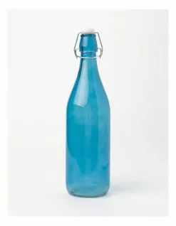 The Cooks Collective Glass 1L Bottle Navy
