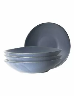 Robert Gordon Mason Pasta Bowl Set Of 4 Blue Storm