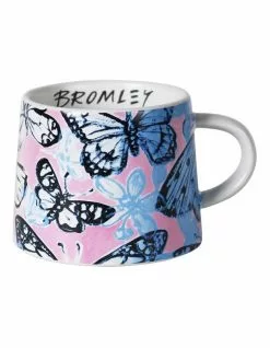 Robert Gordon X Bromley Kids Pink Butterfly 200ml Mug