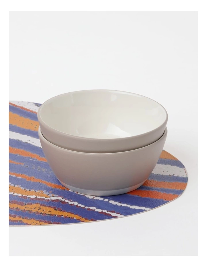 Warlukurlangu Artists x Vue Warlu Artists x Vue Placemat Set of 4 Dogwood Tree Bean Dreaming by Liddy Napanangka Walker 2 Warlukurlangu Artists x Vue Warlu Artists x Vue Placemat Set of 4 Dogwood Tree Bean Dreaming by Liddy Napanangka Walker - Image 2