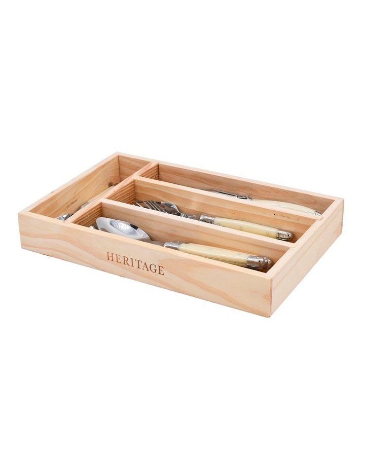 Heritage Laguiole Sophistique Pearl French 24Pc Cutlery Set 2 Heritage Laguiole Sophistique Pearl French 24Pc Cutlery Set - Image 2