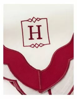 Heritage Florence Scalloped Edge Tablecloth in Red and White -Dining Shop 866999170 4 720x928
