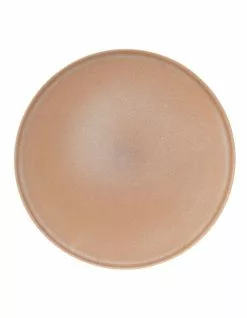 Salt&Pepper Hue Dinner Plate 27.5cm Set Of 6 Toffee