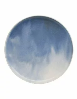 Salt&Pepper Kanoko Dinner Plate Blue 27cm Set Of 6