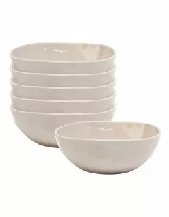 Salt&Pepper Napier Bowl Natural 18x6.5cm Set Of 4