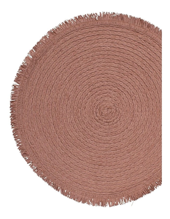 Salt&Pepper Piper Placemat 38cm Set Of 6 Dusty Pink 2 Salt&Pepper Piper Placemat 38cm Set Of 6 Dusty Pink - Image 2