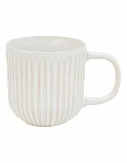 Salt&Pepper Amana Mug White 360ml Set Of 6