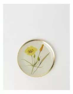 Heritage Clementine Flower Glass Trinket Dishes 3 Pack in Multi -Dining Shop 877662730 4 720x928