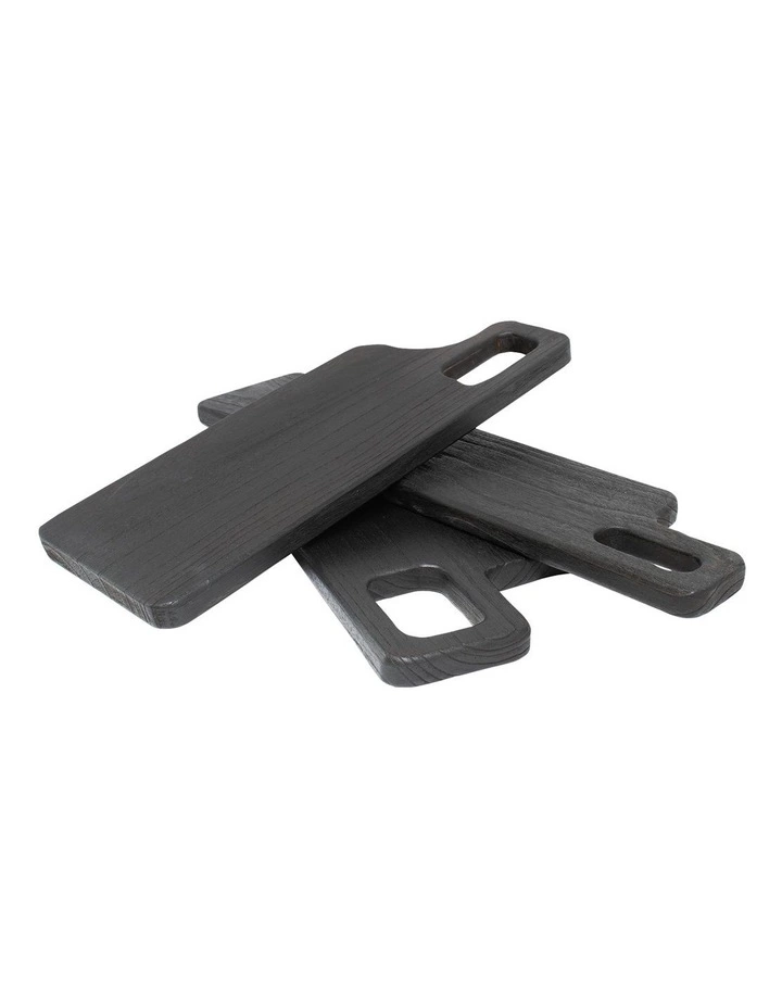 Salt&Pepper Pitch Board Rectangle With Handle 45cm Black 4 Salt&Pepper Pitch Board Rectangle With Handle 45cm Black - Image 4