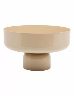 Salt&Pepper Amana Fruit Bowl Footed 26x16cm Dusty Rose