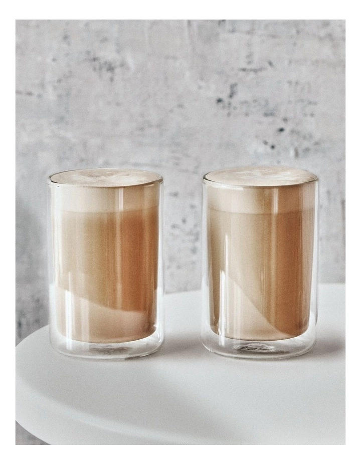 Salt&Pepper Brew Tall Latte Glass Set Double Wall S/8 240ml 3 Salt&Pepper Brew Tall Latte Glass Set Double Wall S/8 240ml - Image 3
