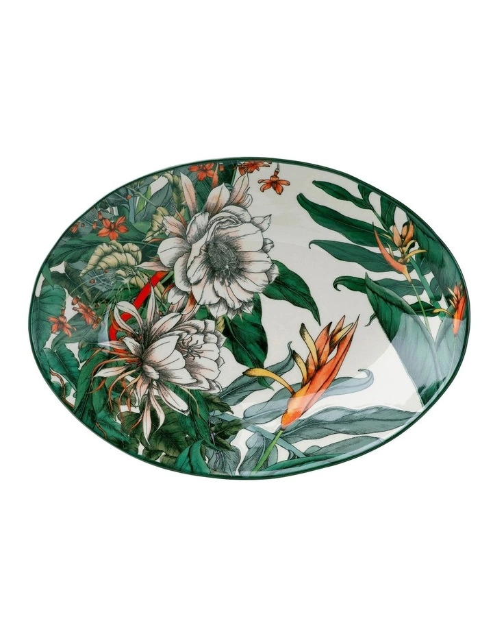 Maxwell & Williams The Blck Pen Night Garden Oval Serving Bowl 32x23cm Gift Boxed 2 Maxwell & Williams The Blck Pen Night Garden Oval Serving Bowl 32x23cm Gift Boxed - Image 2