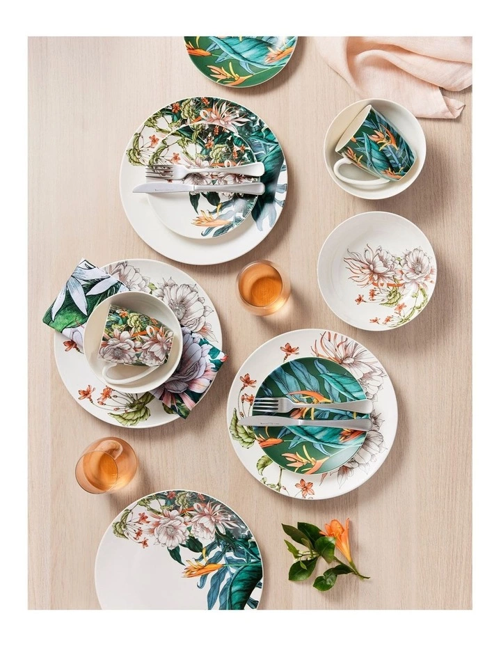 Maxwell & Williams The Blck Pen Night Garden Coupe Bowl 18.5cm Foliage 3 Maxwell & Williams The Blck Pen Night Garden Coupe Bowl 18.5cm Foliage - Image 3